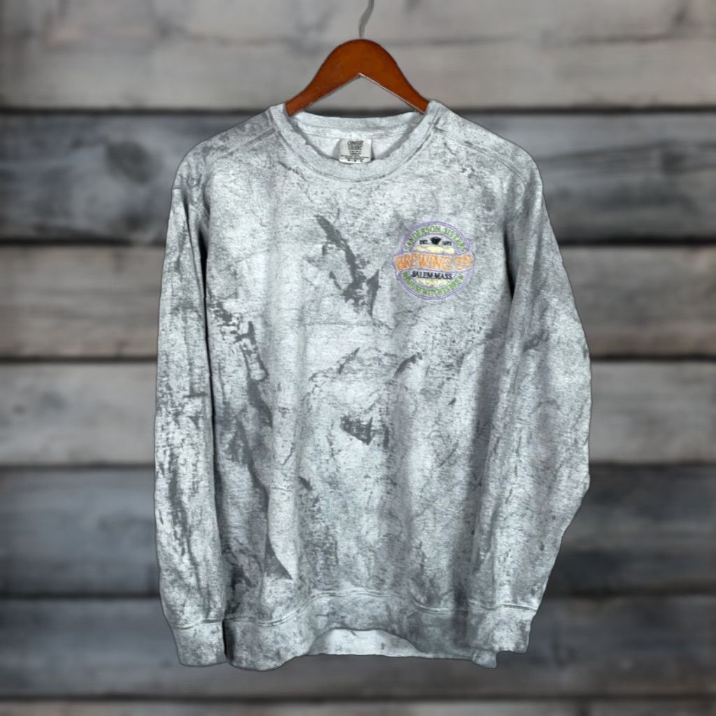 Comfort Colors Comfort Colors Hocus Pocus Sanderson Sisters Brewing Sweatshirt Adult Medium Gray Graphic Print Long Sleeve Crew Neck Retro Halloween Mens Size US M / EU 48-50 / 2 - 1 Thumbnail