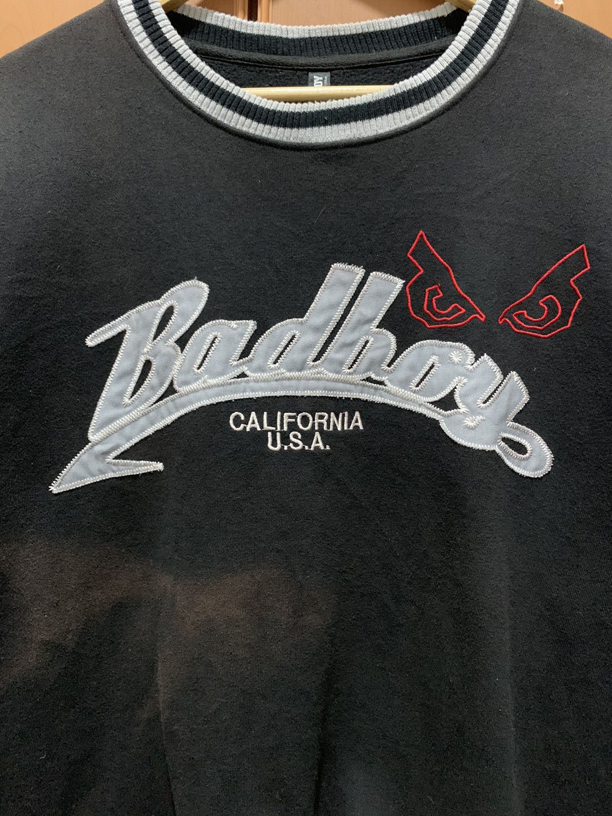 Japanese Brand 🔥🔥 vintage Bad Boy California U.S.A. faded sweatshirt Size US L / EU 52-54 / 3 - 4 Thumbnail