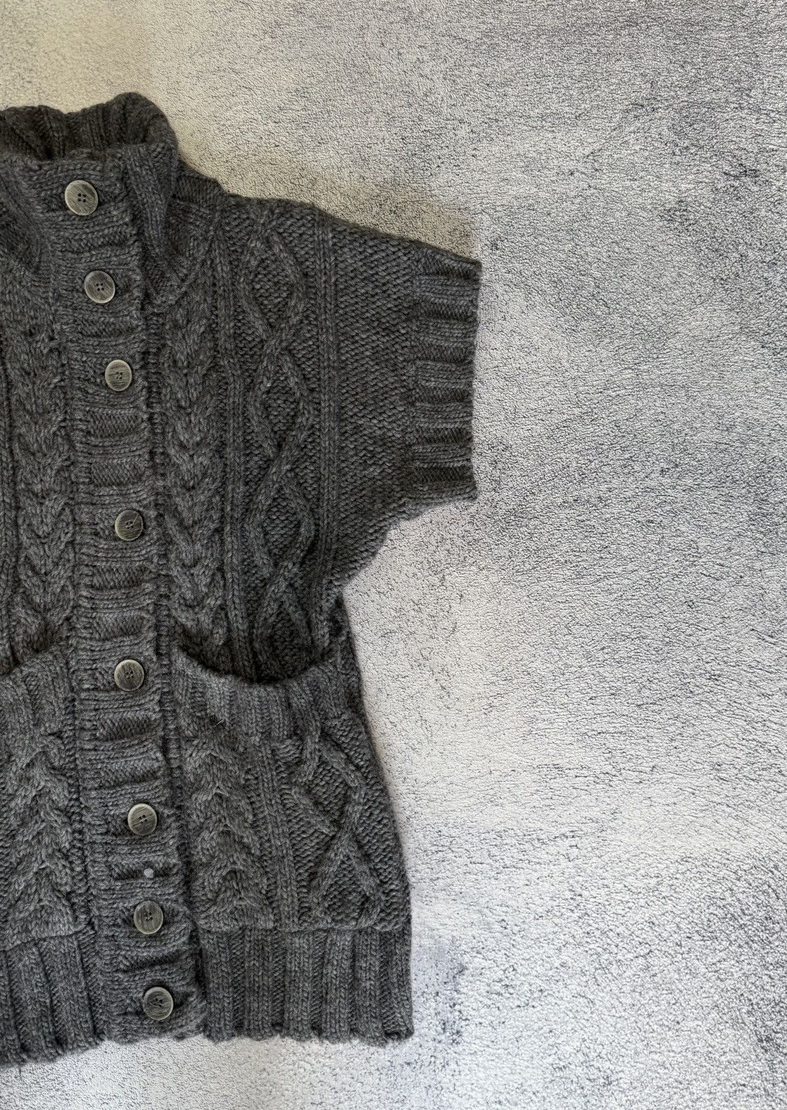 Burberry Thomas Burberry Women’s Knit Cardigan Wool Alpaca Button XS Size XS / US 0-2 / IT 36-38 - 6 Thumbnail