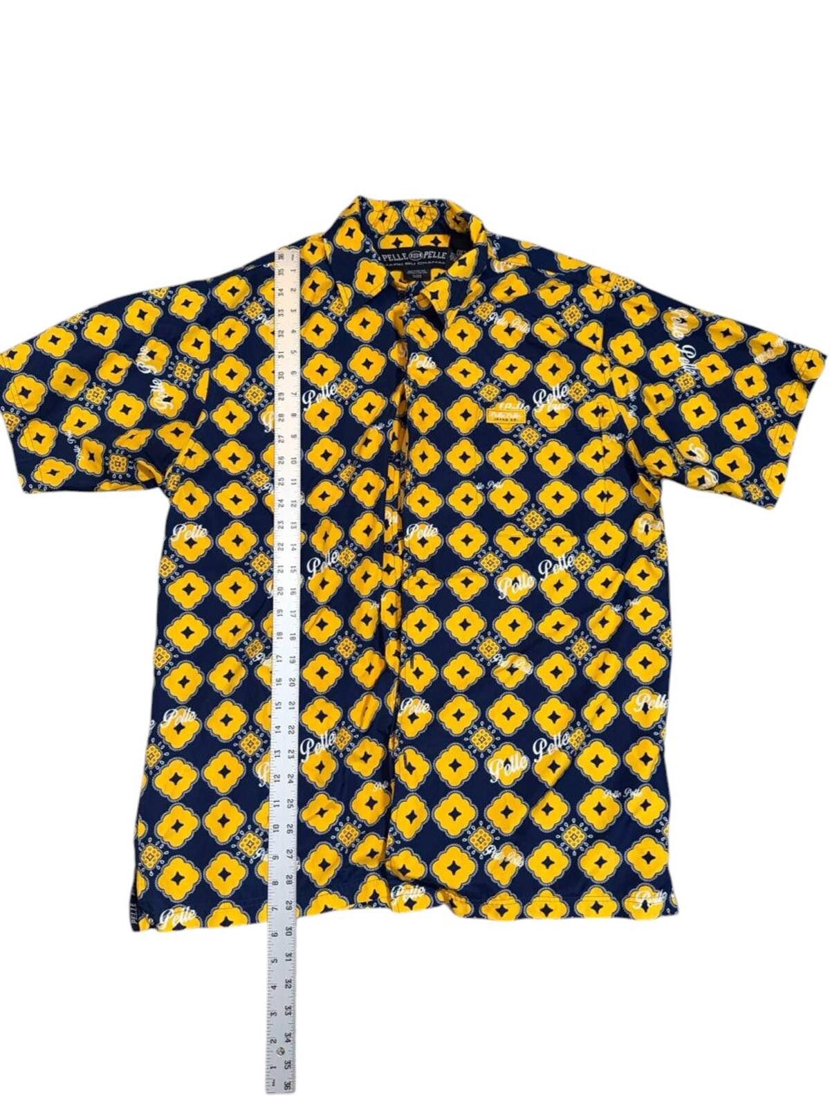 Pelle Pelle Pelle Pelle by Marc Buchanan Allover Print Button Up Shirt Size US XL / EU 56 / 4 - 6 Thumbnail