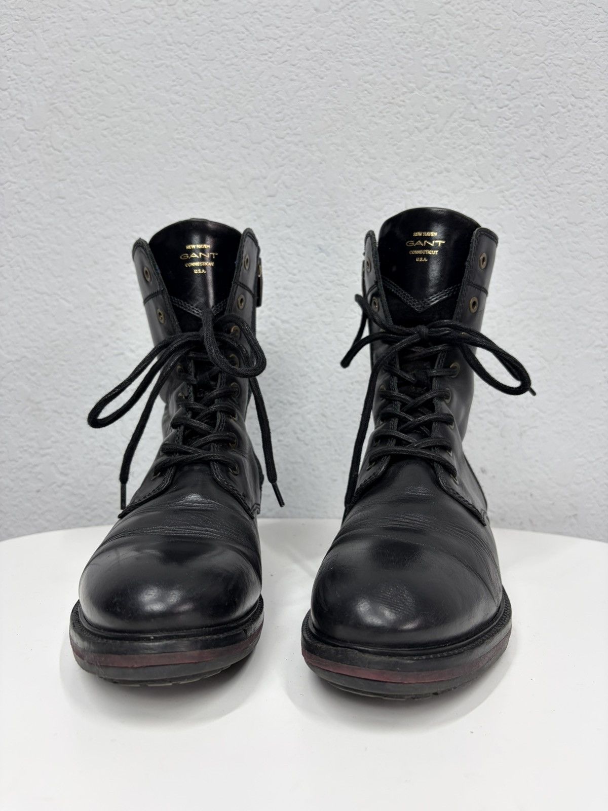 If Six Was Nine Artisan Black Harness High Guidi Vibe Leather Biker Boots Size US 9 / EU 42 - 14 Thumbnail