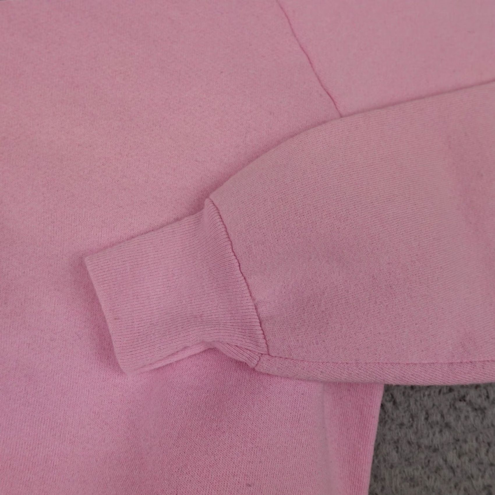 Fruit Of The Loom VINTAGE Fruit of the Loom Sweater Womens M Pink Crewneck USA 80s 90s Retro - Pullover Sweatshirt Womens Size M / US 6-8 / IT 42-44 - 5 Thumbnail