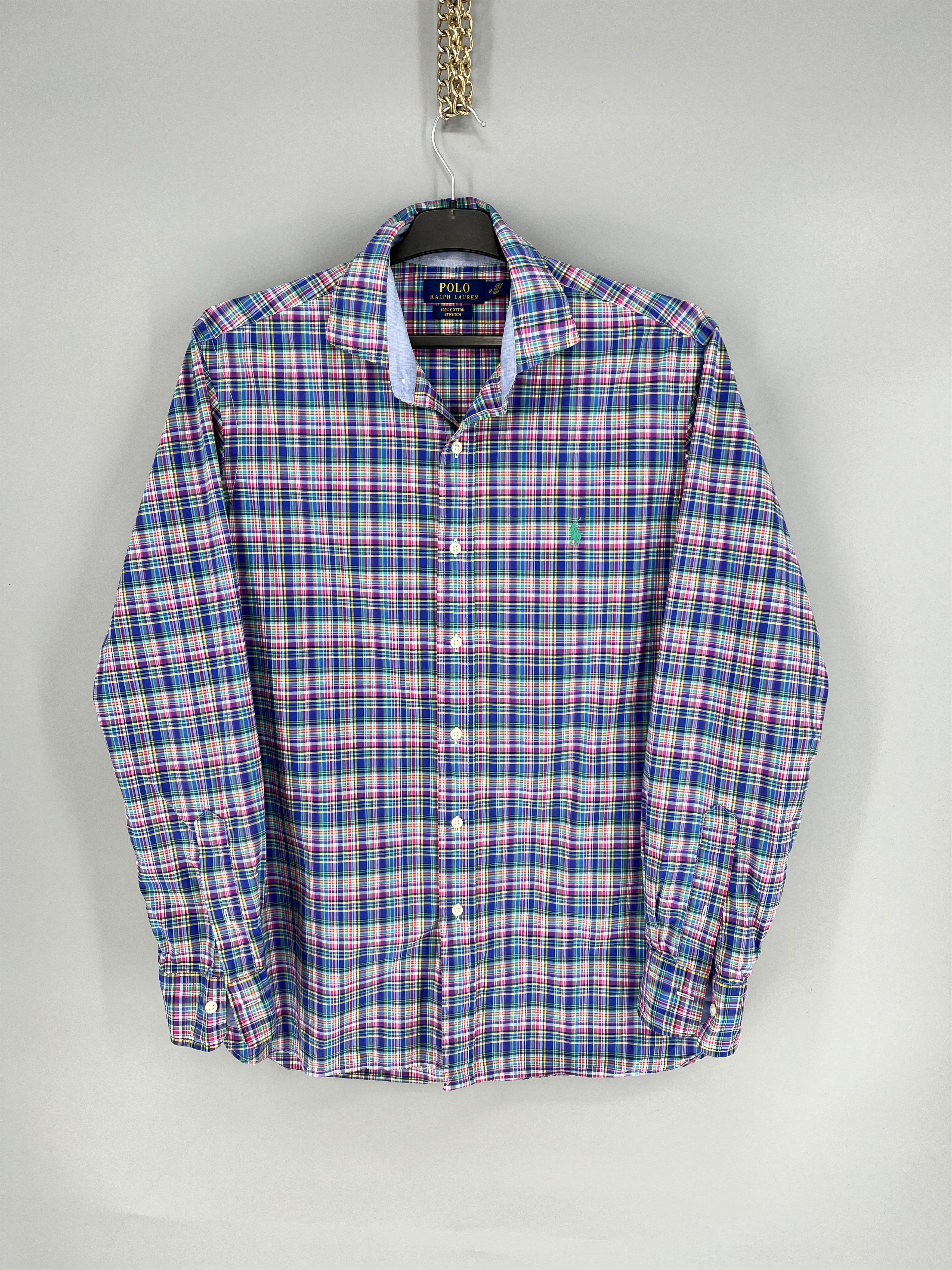 Polo Ralph Lauren Vintage y2k Polo Ralph Lauren Plaid Blake Cotton Flannel Size US M / EU 48-50 / 2 - 1 Thumbnail