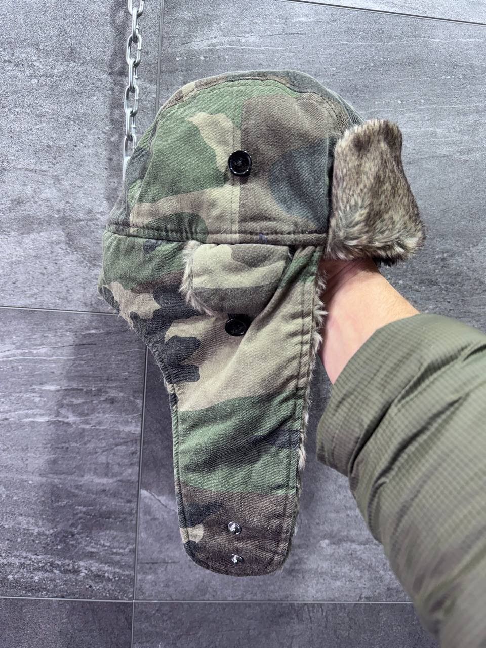 New Era New Era Woodland Trapper Ushanka Hat Men’s Cap Camo Size XL Size ONE SIZE - 1 Thumbnail