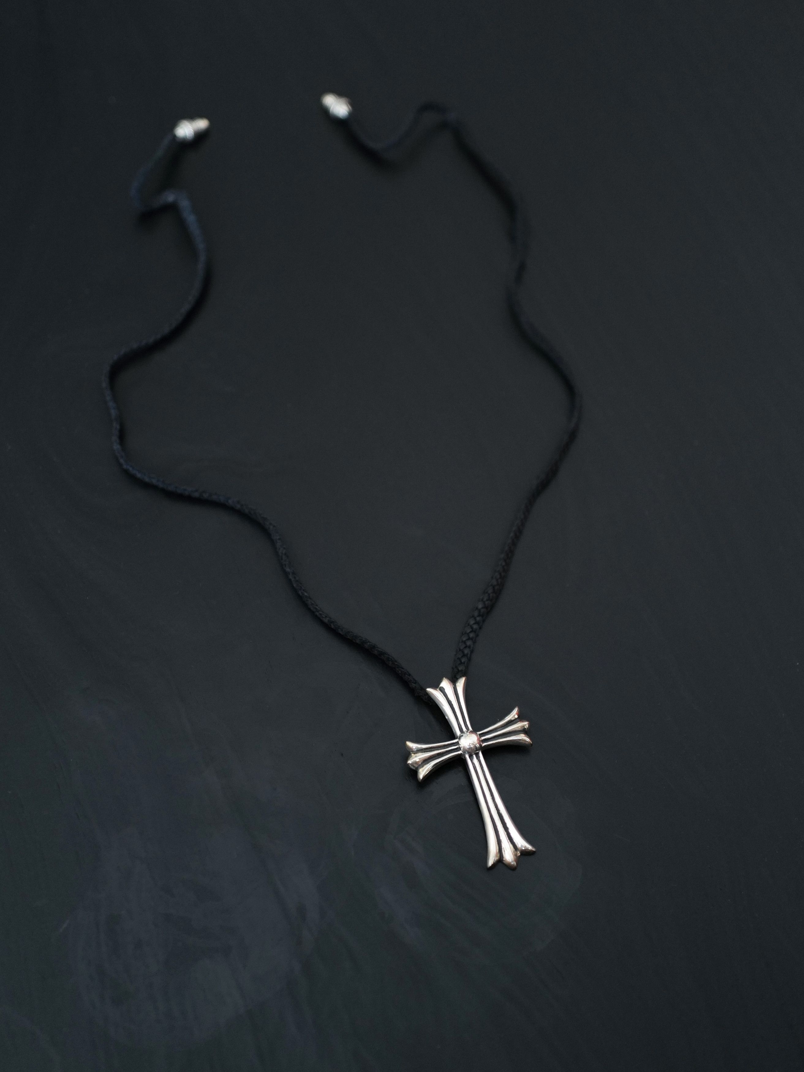 Chrome Hearts Chrome Hearts CH Cross LRG Large Pendant Top Leather Size ONE SIZE - 2 Thumbnail