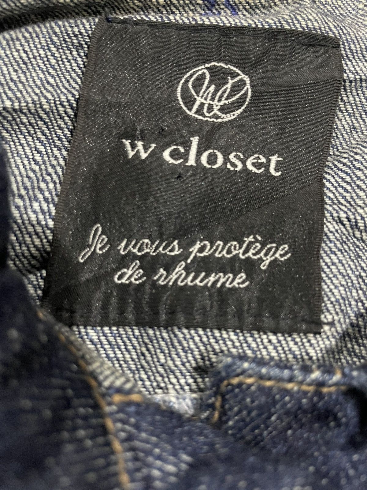 Japanese Brand W Closet Japan Type 2 1950s Inspired Denim Jacket Size US M / EU 48-50 / 2 - 17 Thumbnail