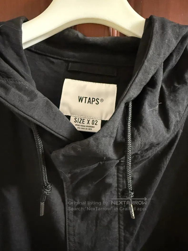 Other Wtaps Black hooded jacket Size US M / EU 48-50 / 2 - 2 Thumbnail