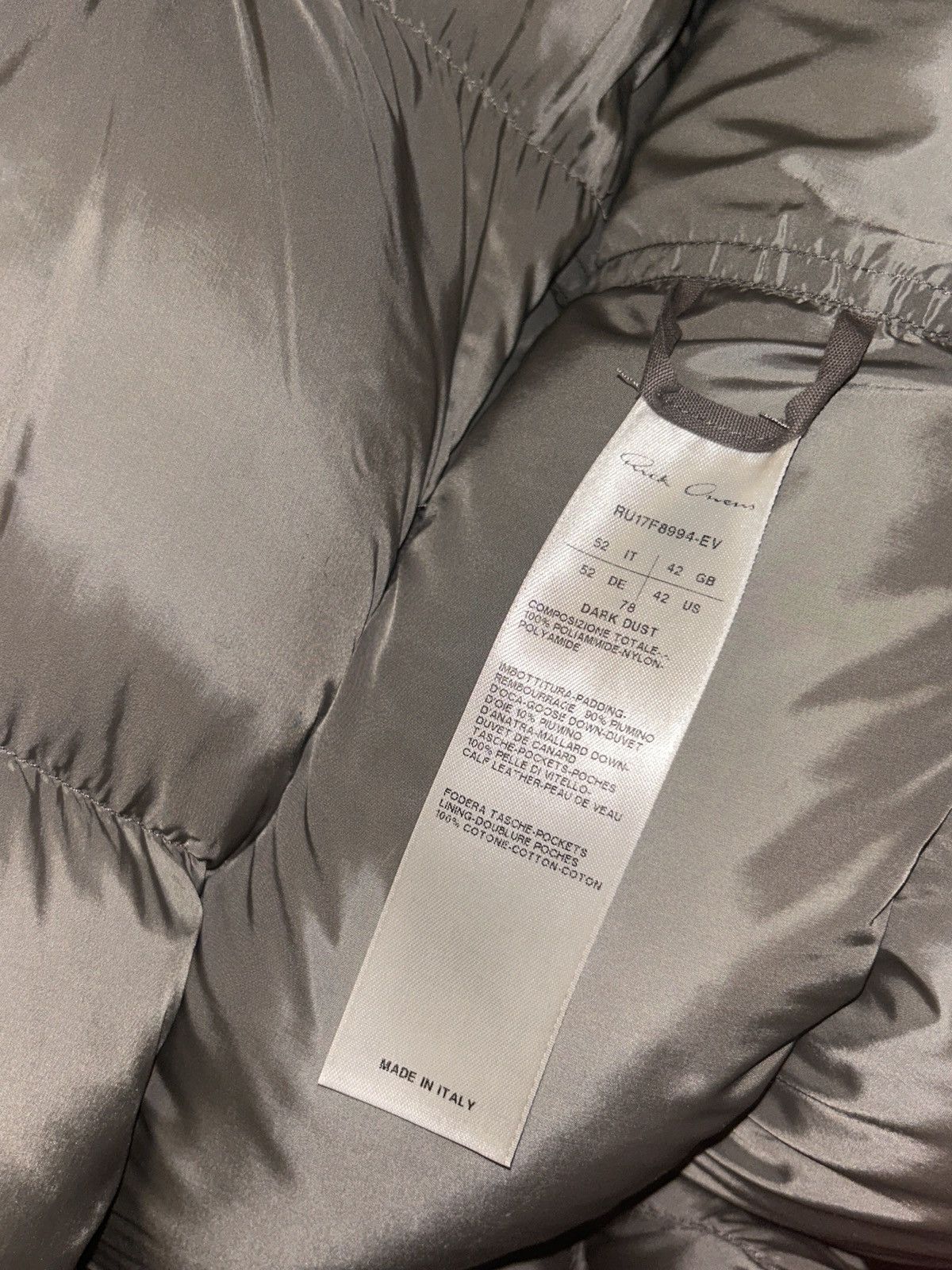 Rick Owens Rick Owens FW17 Glitter vest Size US L / EU 52-54 / 3 - 8 Thumbnail