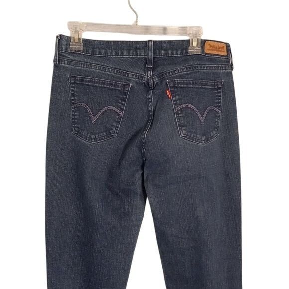 Levi's Levis 505 12L 31x27 Womens Straight Leg Jeans Medium Wash Bl Size 34" / US 12 / IT 48 - 6 Thumbnail