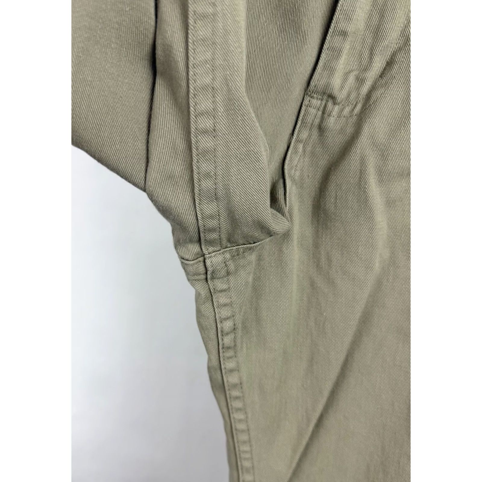 Banana Republic VINTAGE Banana Republic Chino Pants Womens 24x36 ACTUAL Safari Fatigues Army Size 42" / US 20 - 6 Thumbnail