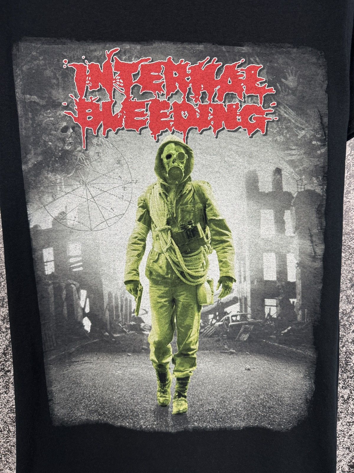 Band Tees Internal Bleeding Tour T-Shirt Death Metal Band Tee Size S Size US S / EU 44-46 / 1 - 7 Thumbnail
