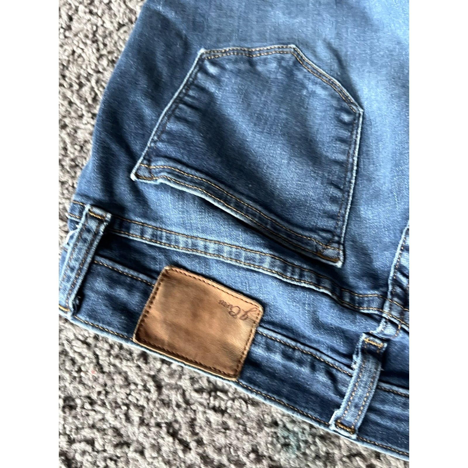 Vintage J Crew Jeans Teens in Garment-solid Blue Summer Size 27 Ankle Toothpick Skinny Size 27" / US 4 / IT 40 - 6 Thumbnail
