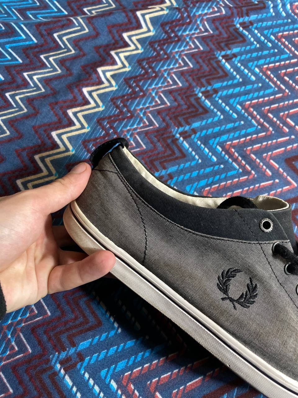Fred Perry × Vintage Men's Fred Perry Vintage Size US 12 / EU 45 - 5 Thumbnail