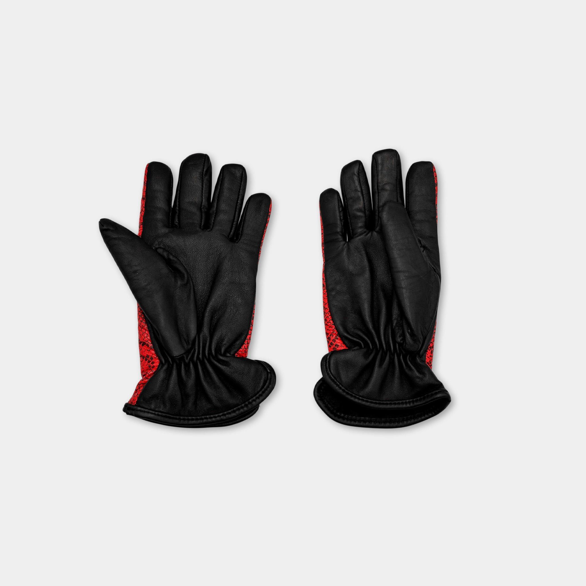 Other Armand Basi 2000's Snakeskin Leather Gloves Size ONE SIZE - 3 Thumbnail