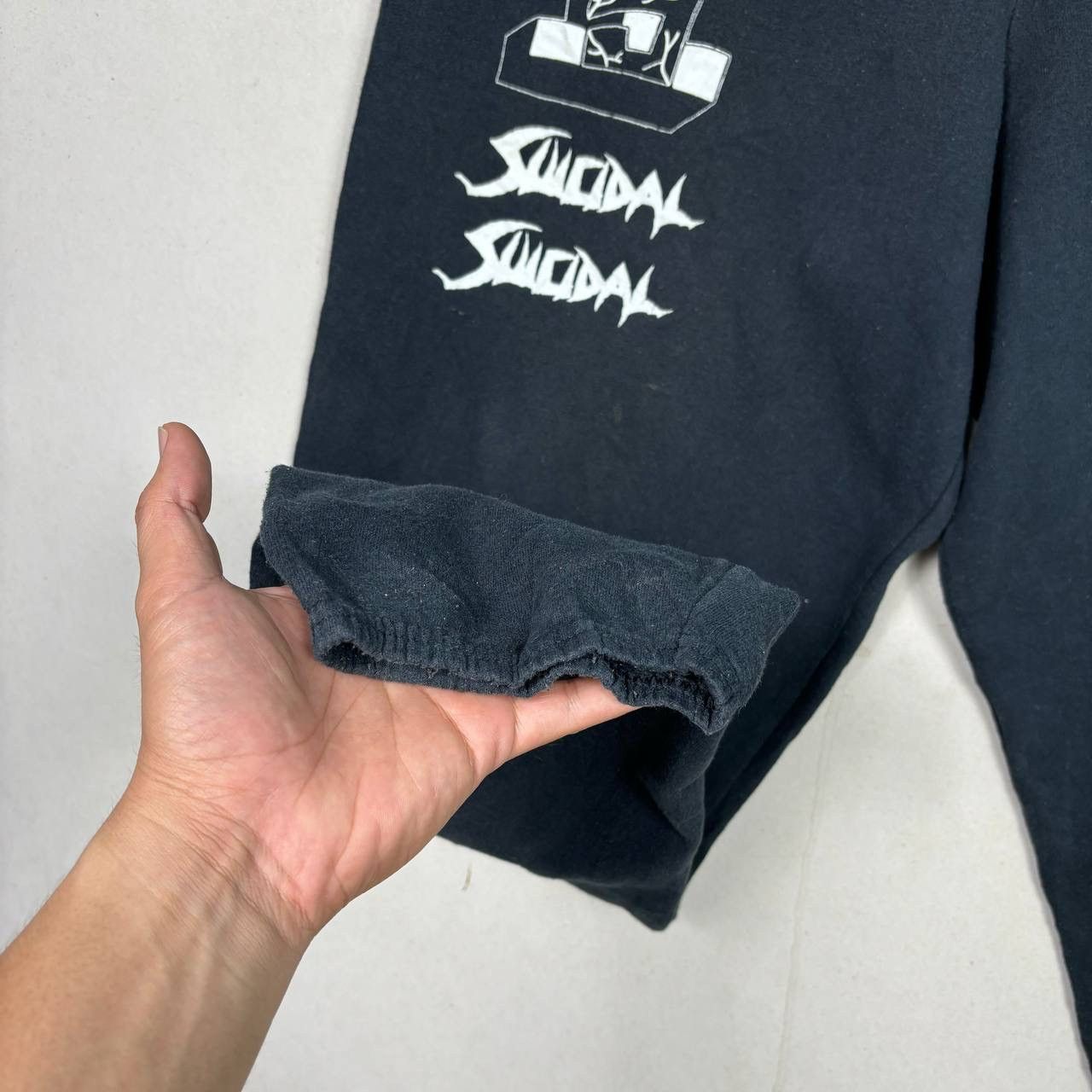 Vintage VTG Suicidal Tendencies Sweatpants Hanes Y2K Skate Punk M Size US 30 / EU 46 - 6 Thumbnail