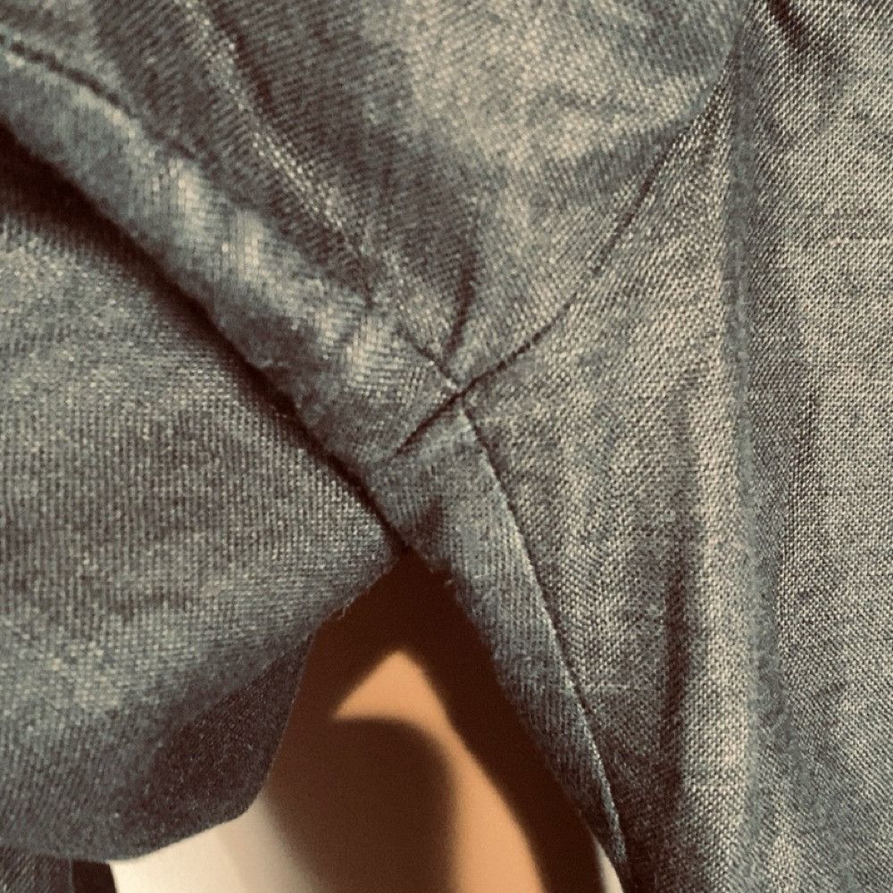 Gap GAP sz 4 Petite 365 High Rise Black Linen Blend Wide Leg Tro Size 26" / US 2 / IT 38 - 3 Thumbnail