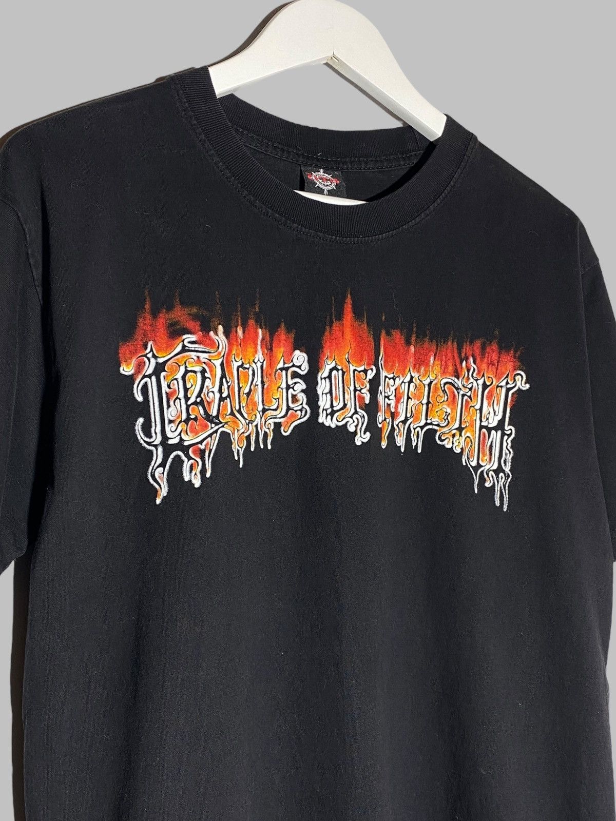 Band Tees CRADLE OF FILTH FLAME LOGO TEE METAL GOTH VIBES Size US M / EU 48-50 / 2 - 4 Thumbnail