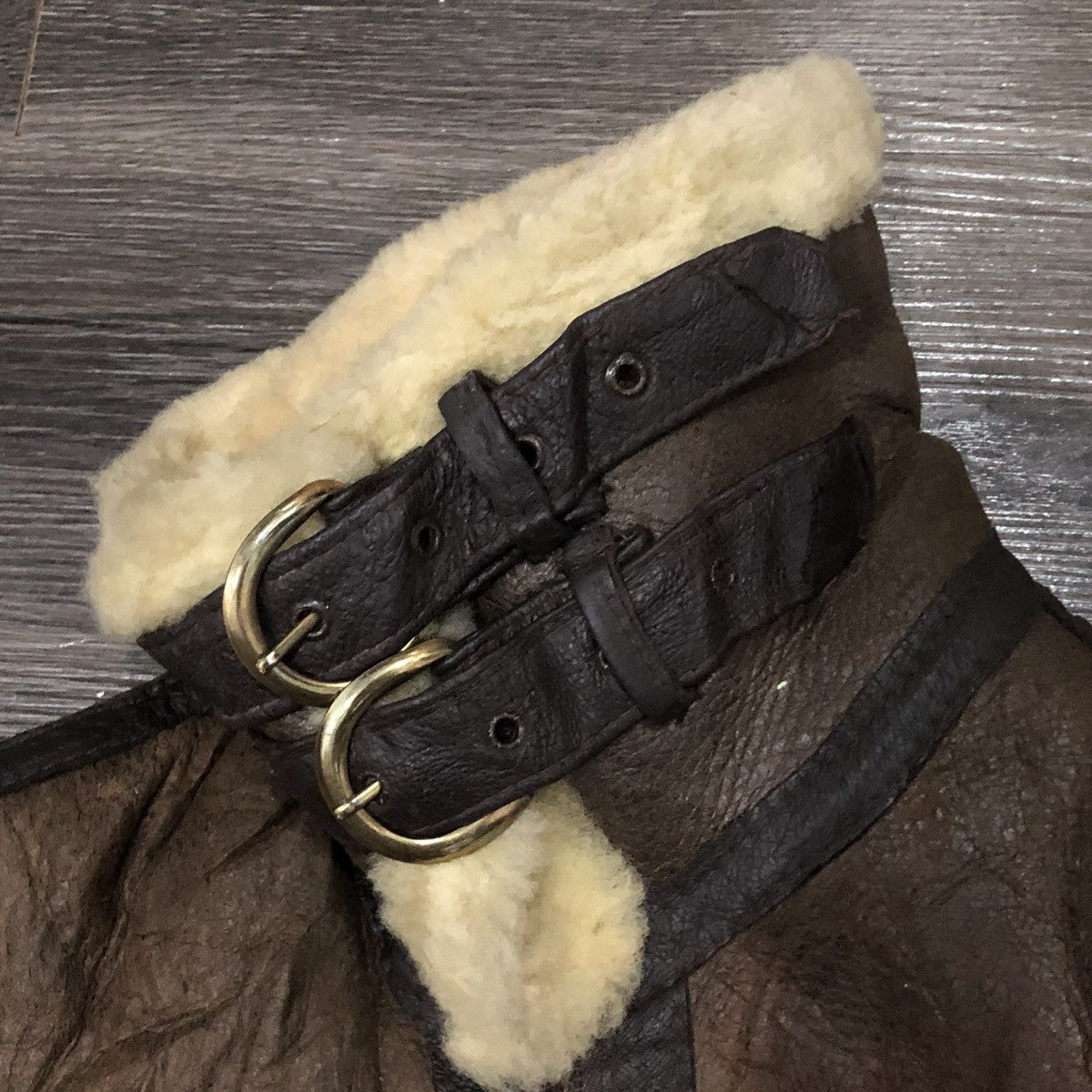 Schott Schott Bros B-3 classic WWII sheepskin leather“bomber”jacket Size US M / EU 48-50 / 2 - 8 Thumbnail