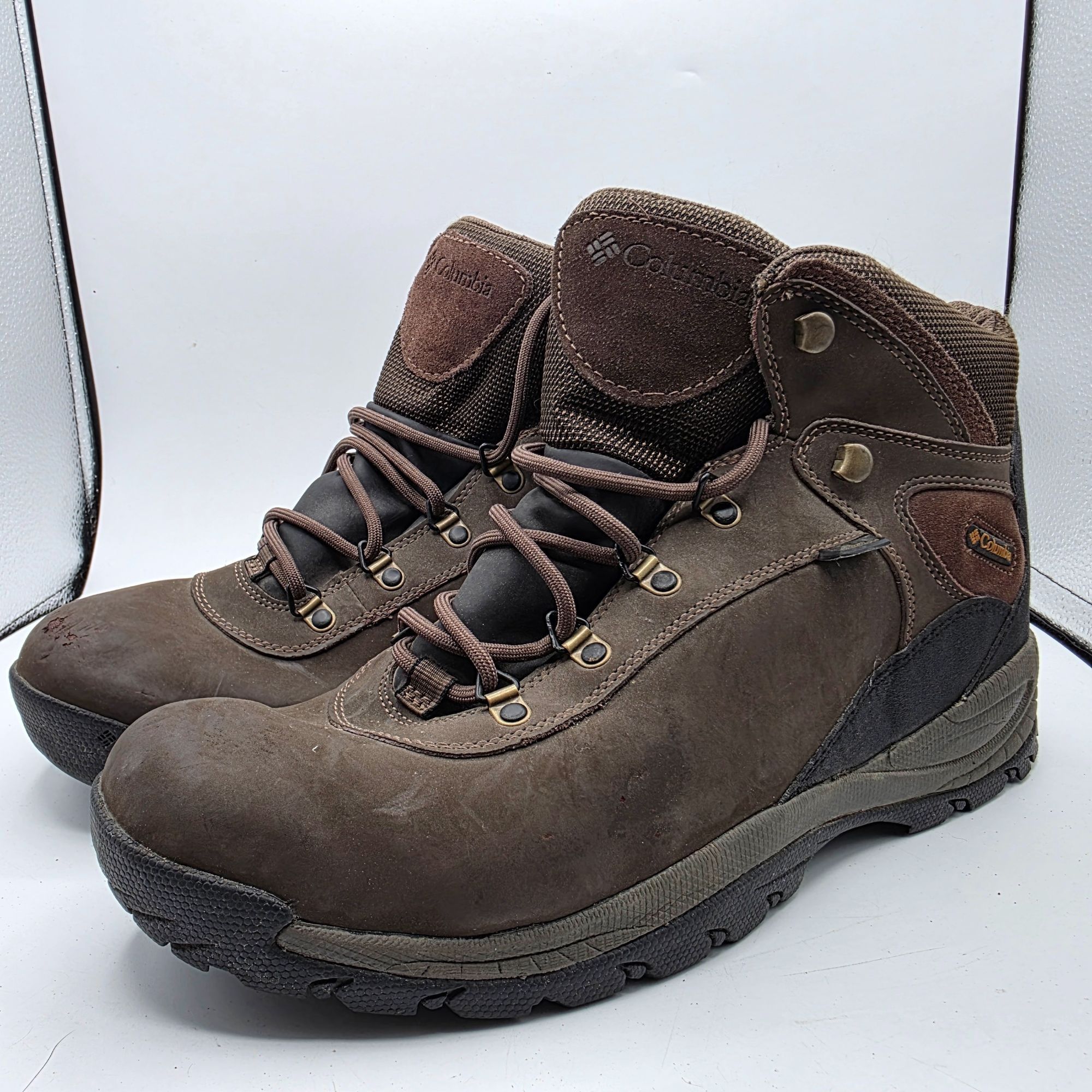 Columbia Columbia Dillon Ridge Mens 12 Brown Wide Hiking Boots Campin Size US 12 / EU 45 - 4 Thumbnail