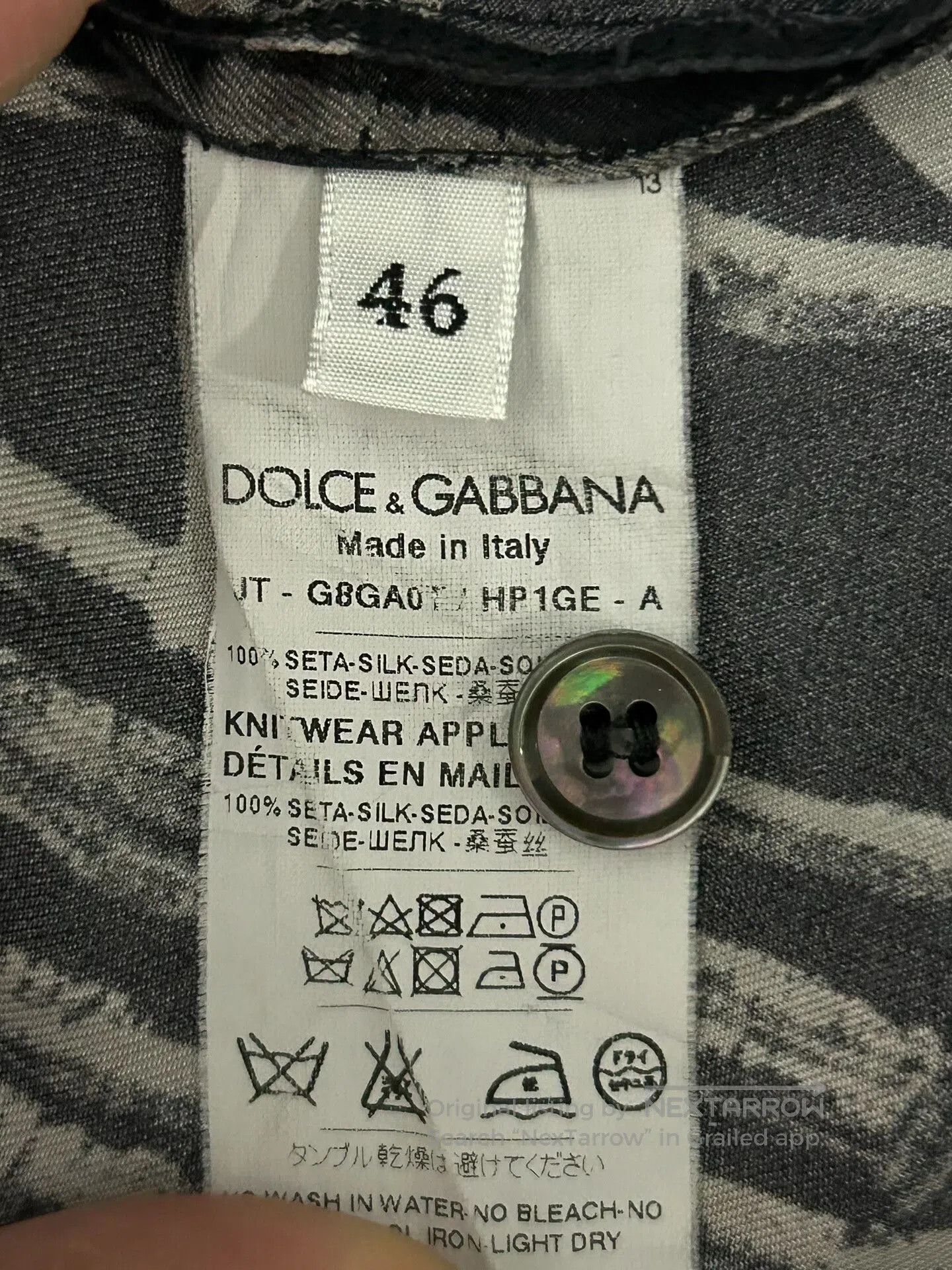 Dolce & Gabbana Dolces & Gabbana Short Sleeve T-Shirt. Size US S / EU 44-46 / 1 - 9 Thumbnail