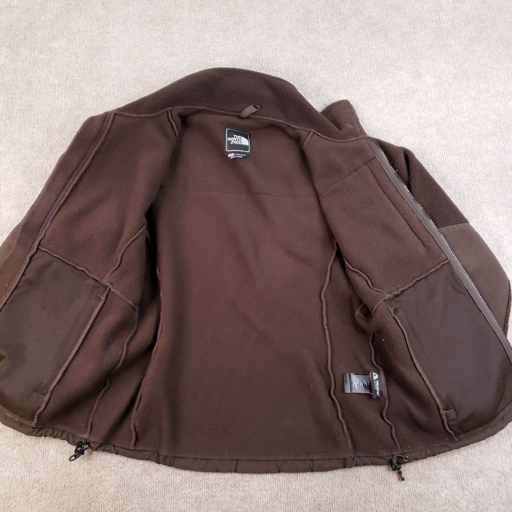The North Face North Face Denali Jacket Womens Small Brown Fleece Full Zip Outdoors Hiking Size S / US 4 / IT 40 - 6 Thumbnail