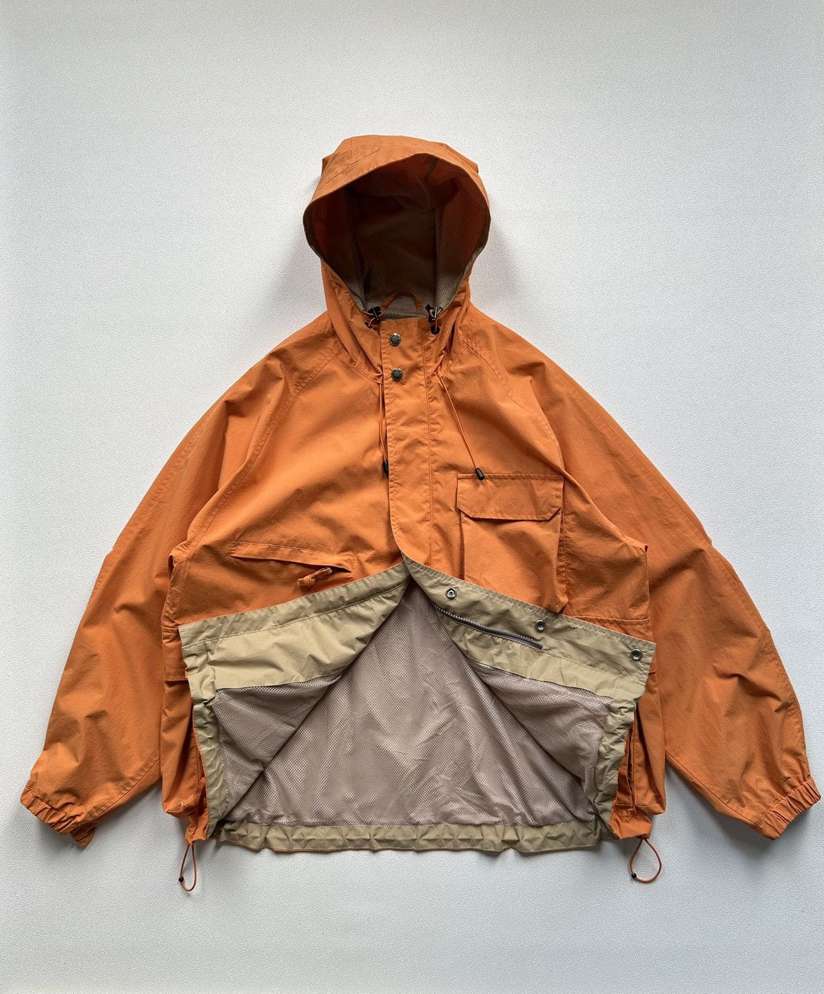 DAIWA PIER39 Outstanding & Co Hunting Hood Jacket Orange Size US XL / EU 56 / 4 - 5 Thumbnail