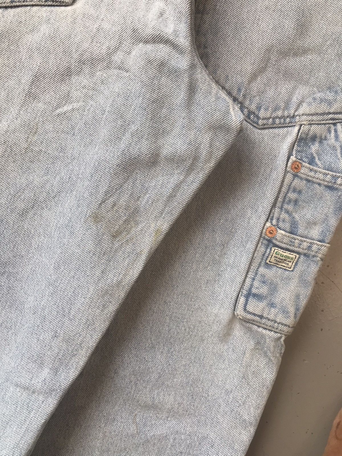 Guess × Vintage 90s Vintage guess jean baby blue carpenter denim Size US 32 / EU 48 - 12 Thumbnail