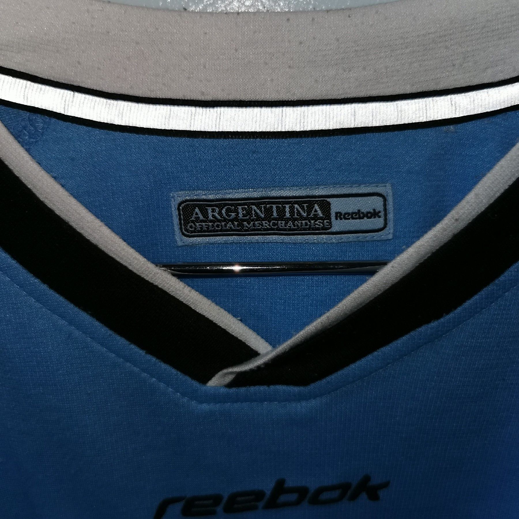Reebok ARGENTINA WORLD CUP 1999 2000 SPECIAL TRAINING SHIRT JERSEY Size US L / EU 52-54 / 3 - 3 Thumbnail