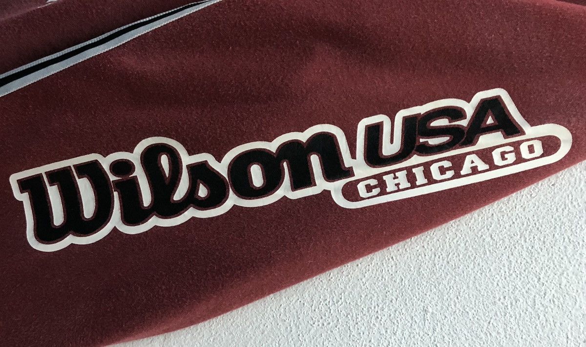 Wilson Wilson USA Chicago Colorblock Hoodie - Maroon/Black Size US L / EU 52-54 / 3 - 6 Thumbnail