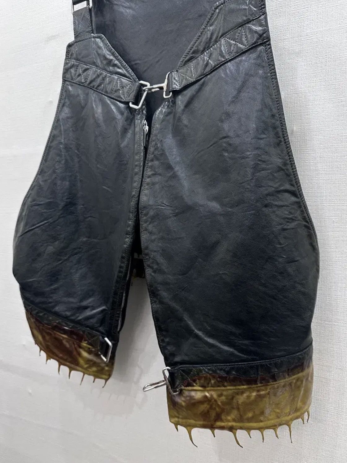 Carol Christian Poell *rare*Carol Christian Poell Dyed Kangaroo Drip Rubbered Vest Size US S / EU 44-46 / 1 - 3 Thumbnail