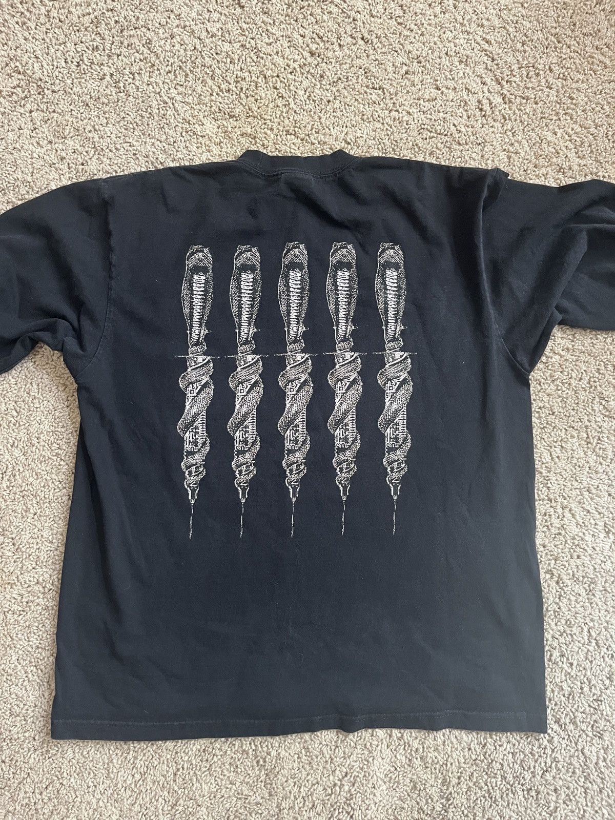 Earl Sweatshirt Earl Sweatshirt SICK! Long sleeve dagger T Size US XL / EU 56 / 4 - 4 Thumbnail