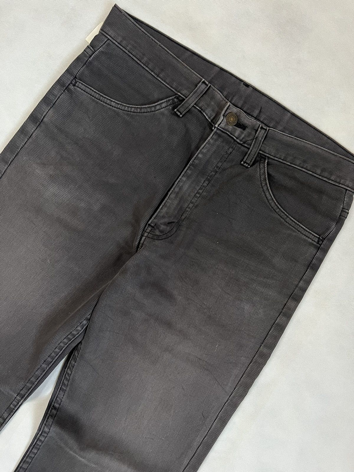 Levi's Vintage Clothing Vintage 90's Levis Ash Grey Hickory Stripe Denim Size US 32 / EU 48 - 14 Thumbnail