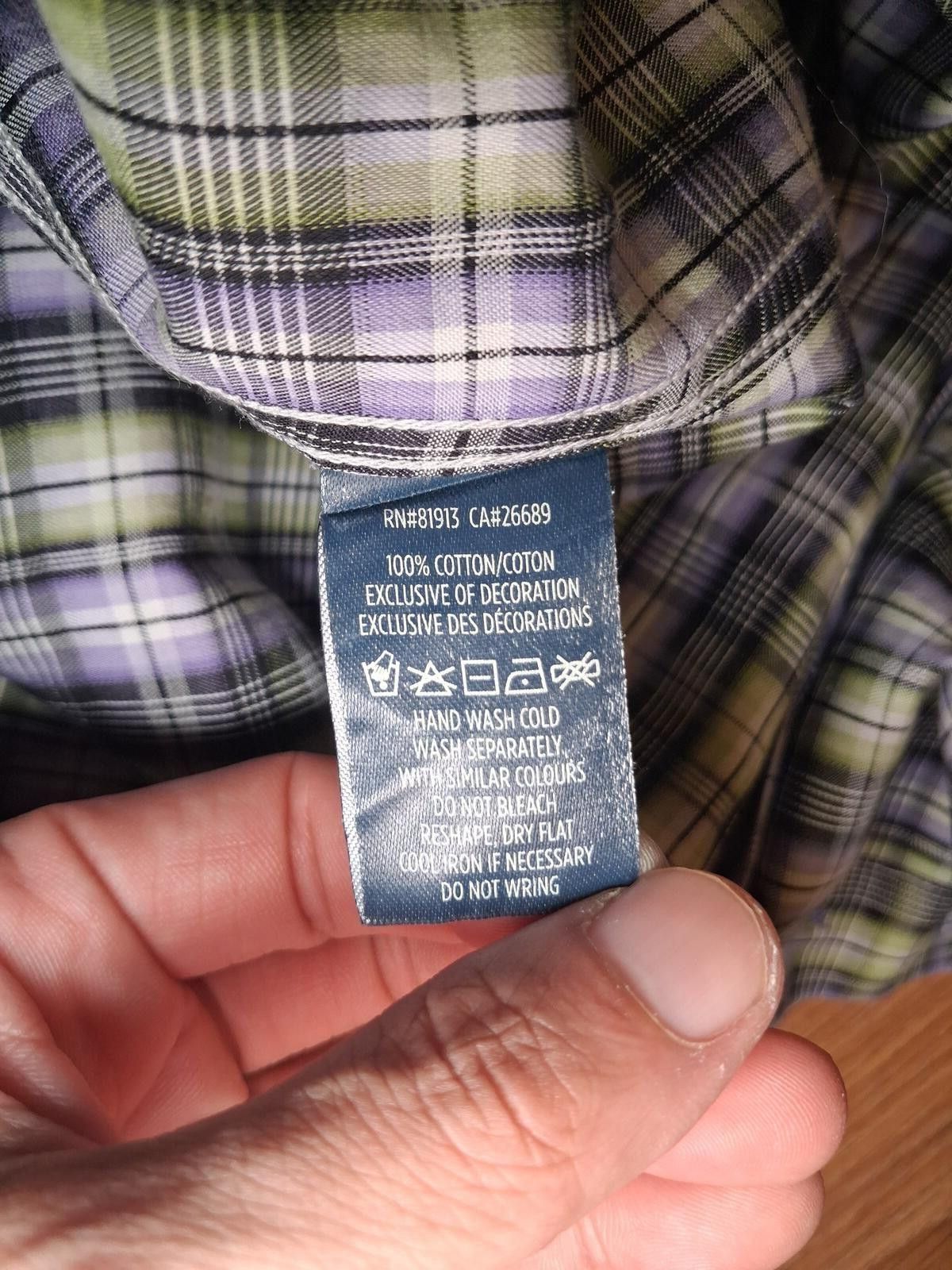 Robert Graham Robert Graham Shirt XL Multicolor Plaid Cotton Flip Cuff Size US XL / EU 56 / 4 - 4 Thumbnail