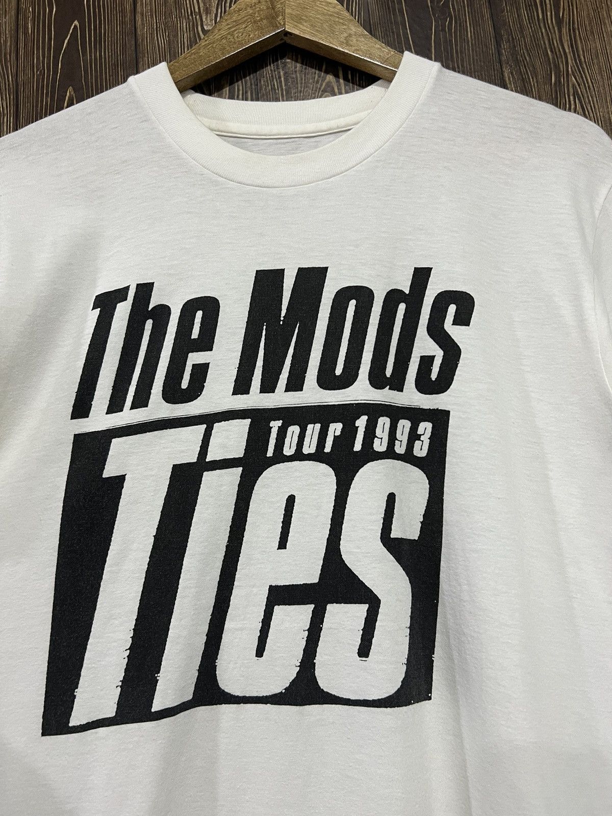 Band Tees × Vintage Vintage 90s The Mods Tour Tshirt Size US L / EU 52-54 / 3 - 2 Thumbnail