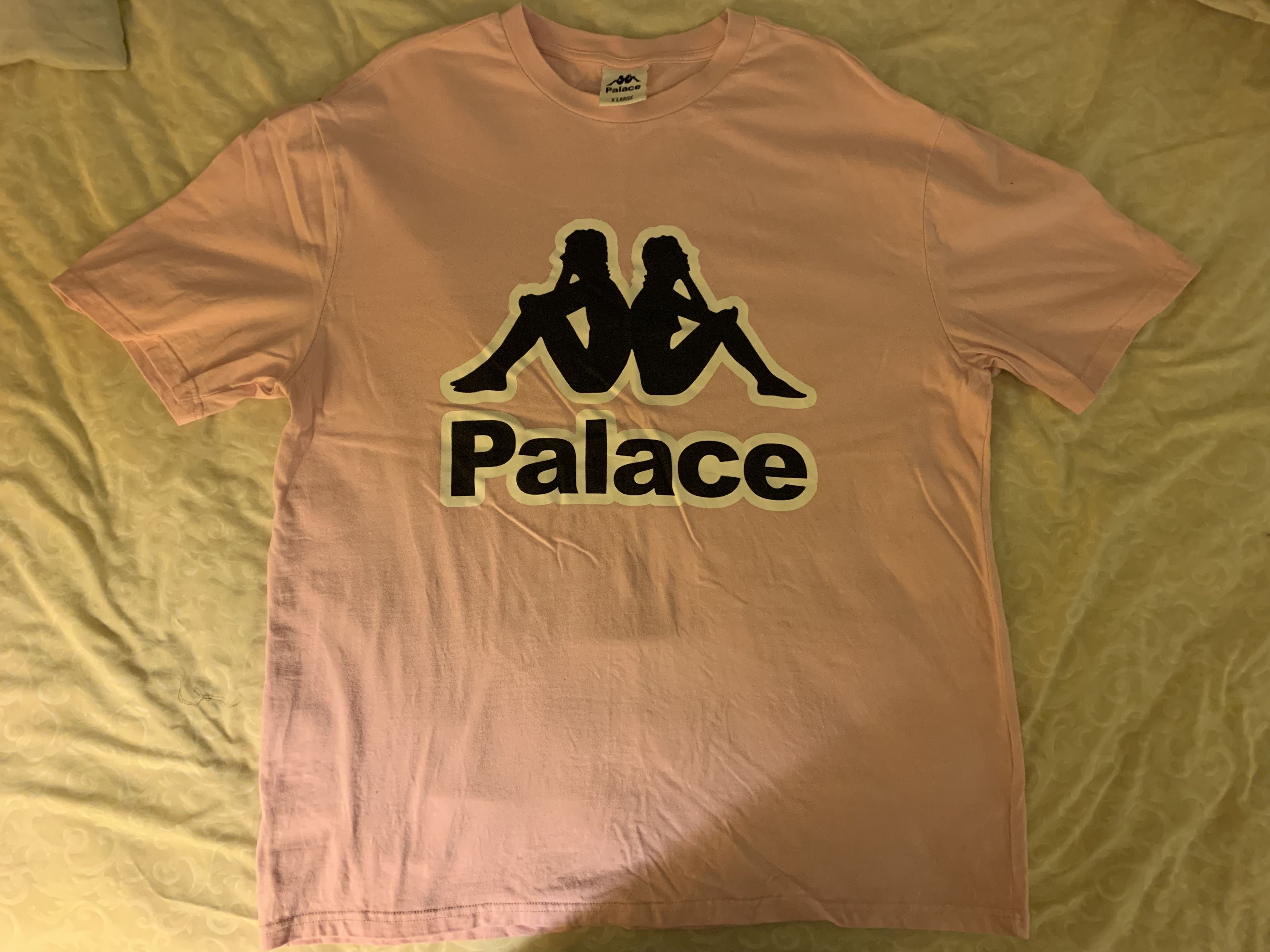 Kappa × Palace Palace x Kappa Pink T-Shirt Size US XL / EU 56 / 4 - 2 Thumbnail