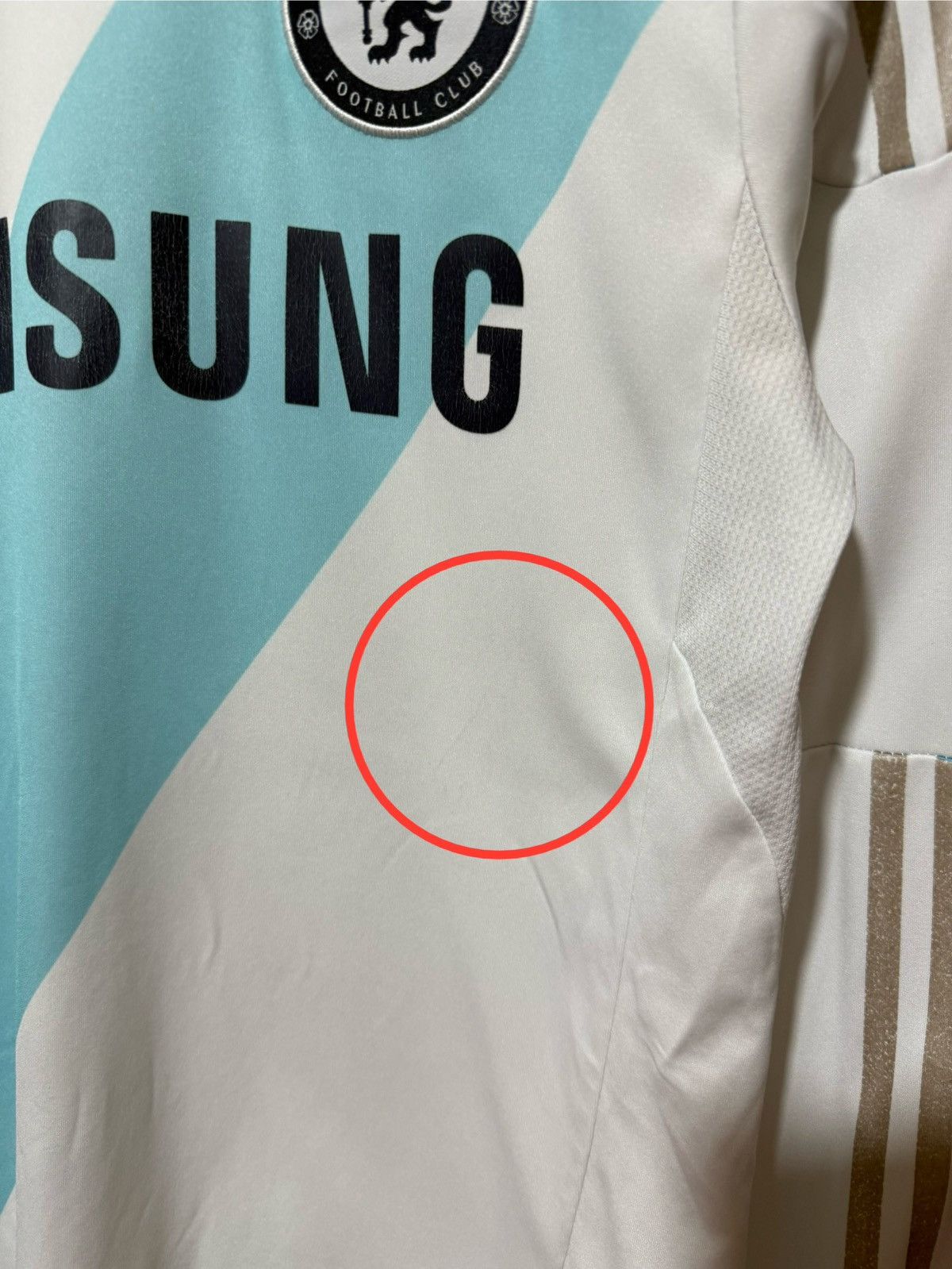 Adidas Adidas 2012 2013 FC Chelsea Away Lampard Soccer Jersey Size US S / EU 44-46 / 1 - 12 Thumbnail
