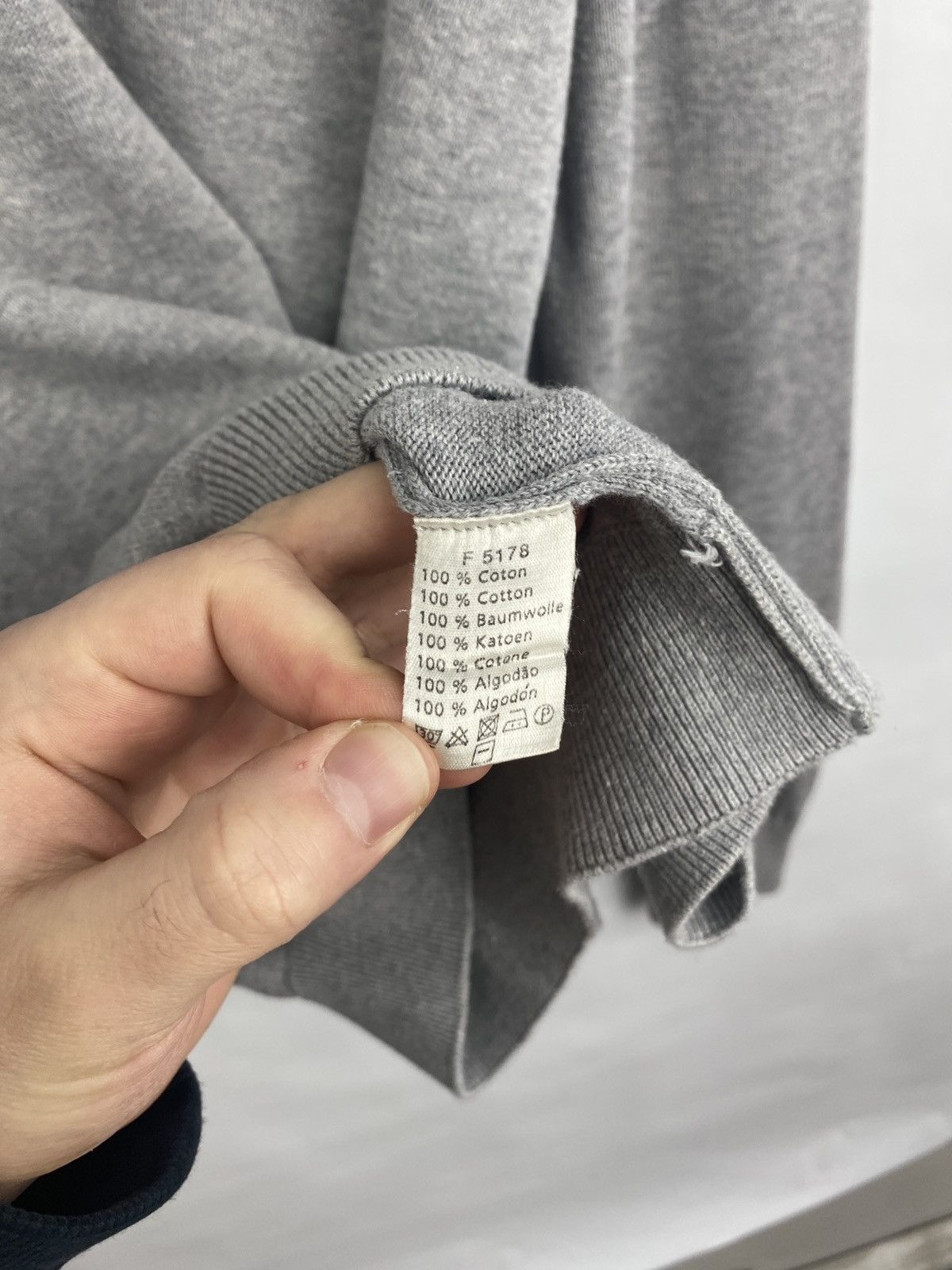 Lacoste 🇫🇷 Vintage 90s Lacoste Sweater made in France Size US L / EU 52-54 / 3 - 6 Thumbnail