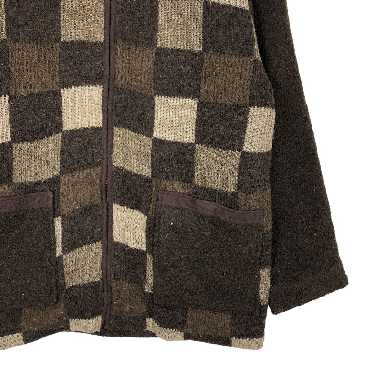 Japanese Brand 🔥VINTAGE BOMBER CARDIGAN JACKET CARLO VALENTINO ISSEY MIYAKE Size US L / EU 52-54 / 3 - 6 Thumbnail
