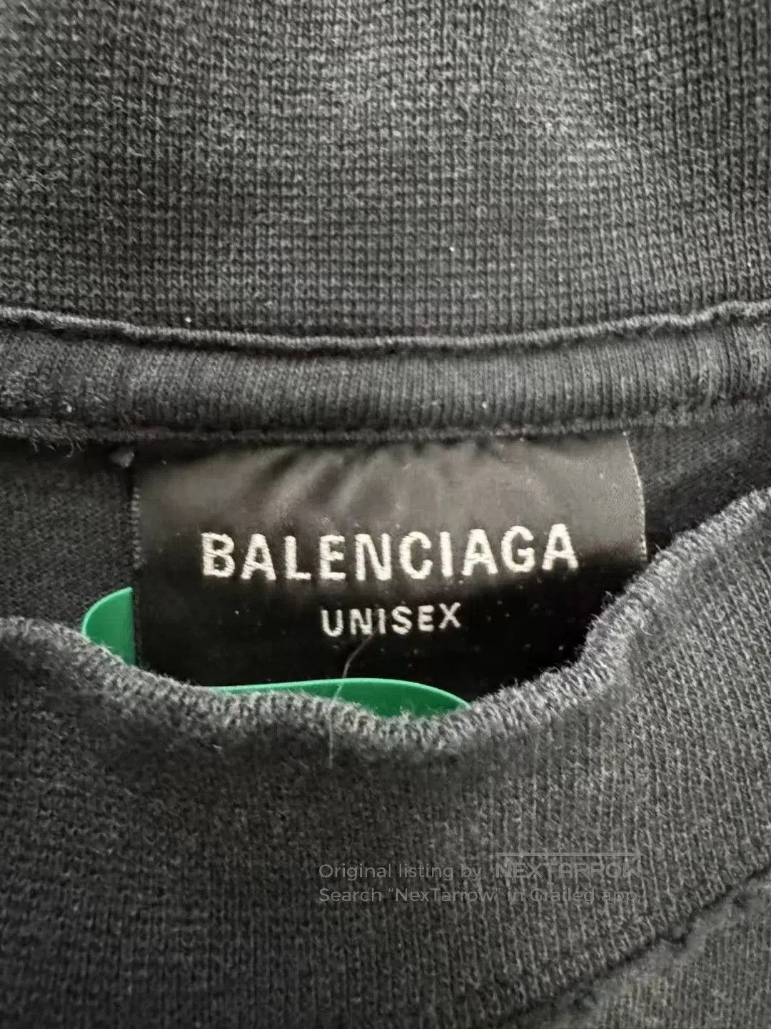 Balenciaga Balenciaga Medium Gradient Logo Distressed Tee. Size US XS / EU 42 / 0 - 3 Thumbnail