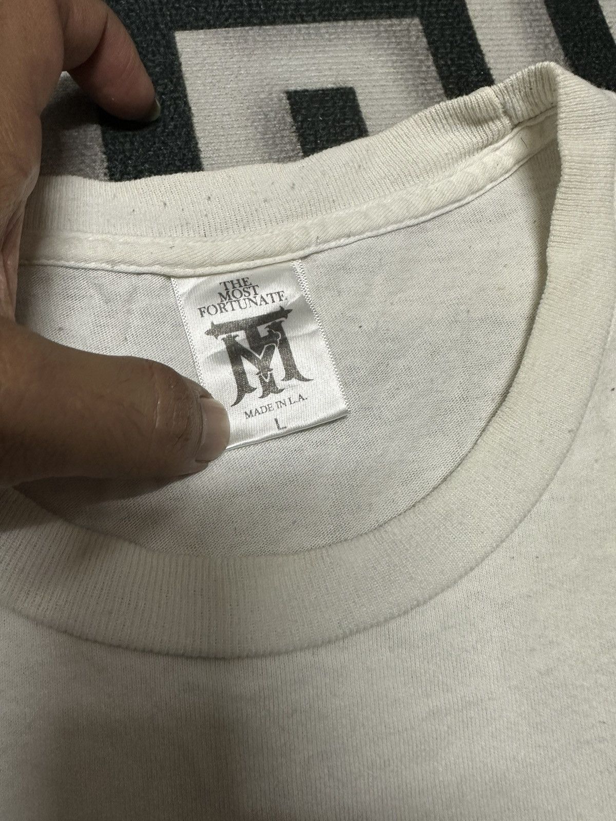 Death Row Records TMF combination record tee Size US L / EU 52-54 / 3 - 3 Thumbnail