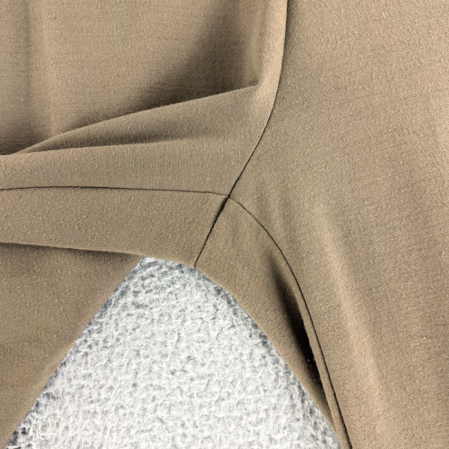 Vintage Soma Wide Leg Pants Womens Small Brown Pull On Loungewear Casual Knit Stretch Comfort Size 28" / US 6 / IT 42 - 3 Thumbnail