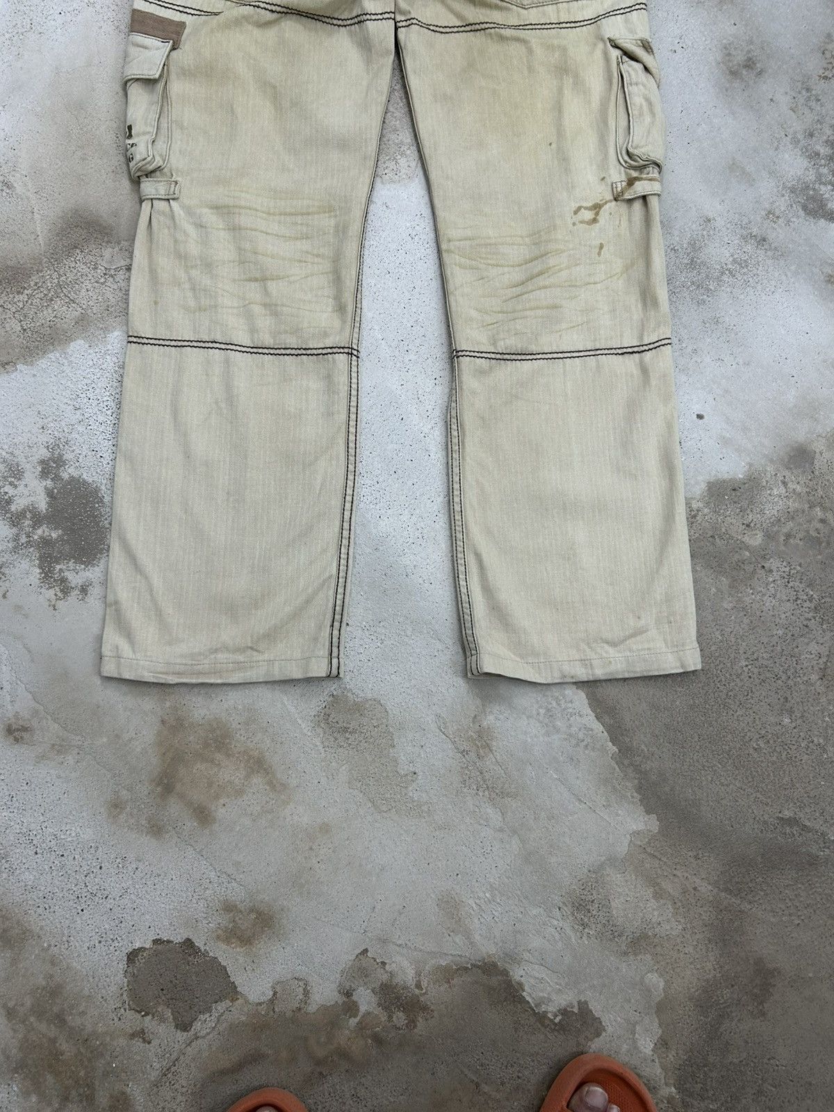 Le Grande Bleu (L.G.B.) Gotcha Brand Cargo Tactical Multipocket Utility Worker Size US 33 - 8 Thumbnail