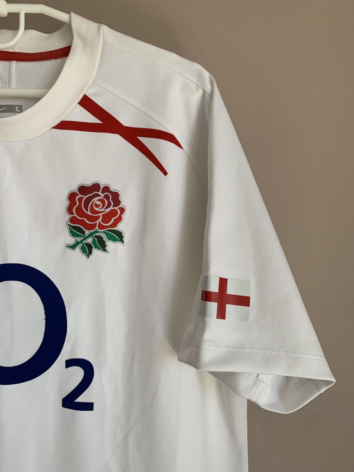 Nike England 2007 Home Rugby Union Shirt Nike Jersey Vintage Sz L Size US L / EU 52-54 / 3 - 3 Thumbnail