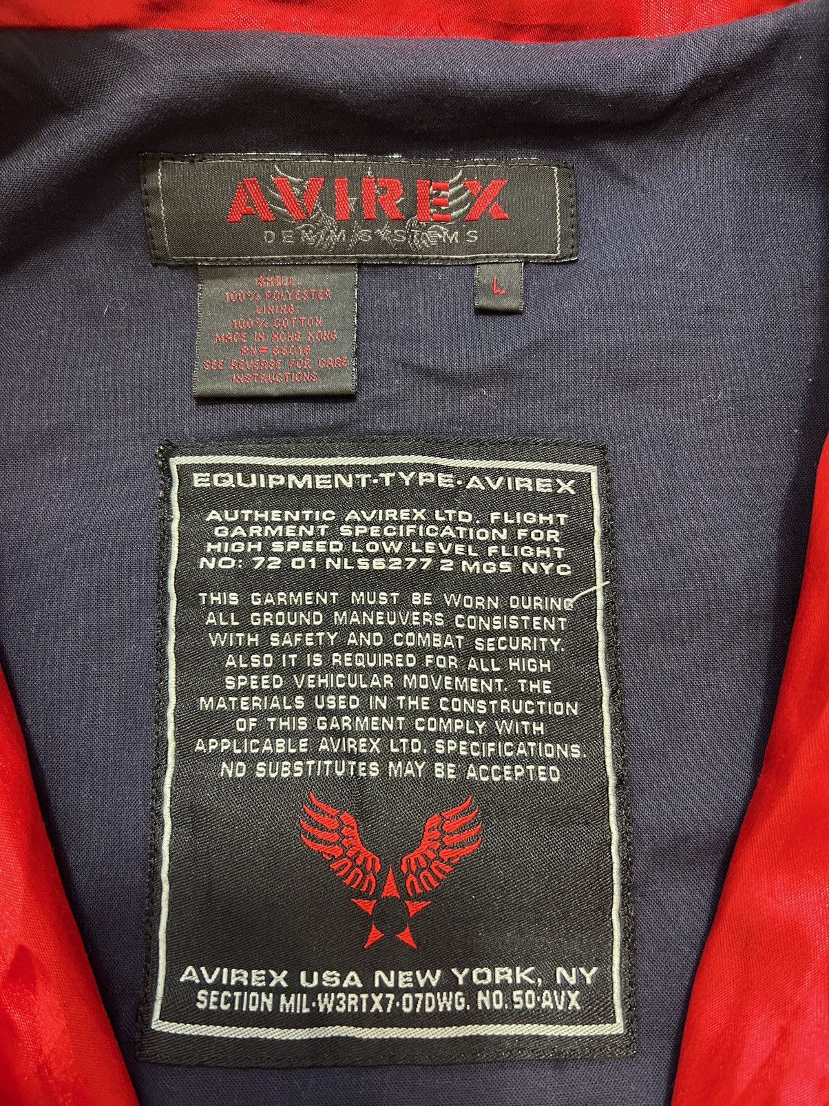 Avirex × Vintage Rare Jacket Avirex Sky Boss USA bomber vintage Size US L / EU 52-54 / 3 - 9 Thumbnail