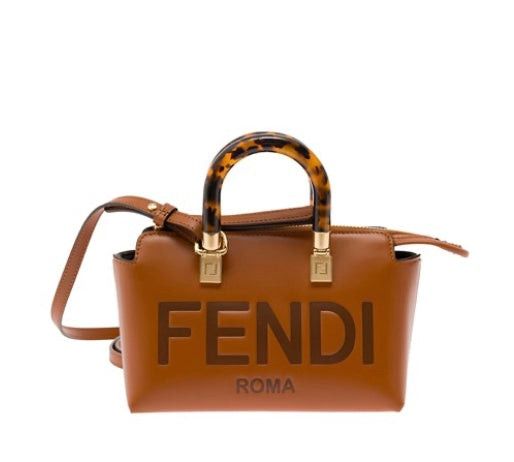image of Fendi By The Way Small Bag in Brown, Women's