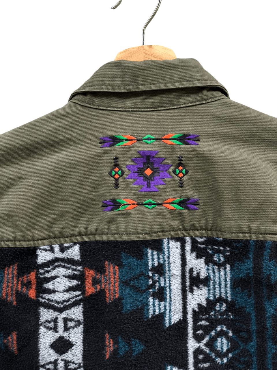 Japanese Brand × Native 💥JapaneseBrand Titicaca Navajo Native Shirt Military Style Size US M / EU 48-50 / 2 - 11 Thumbnail
