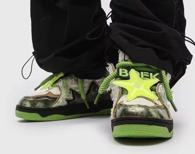 Japanese Brand Skateboard Loud in Volcano Streetwear Green Sneakers Size US 10 / EU 43 - 7 Thumbnail