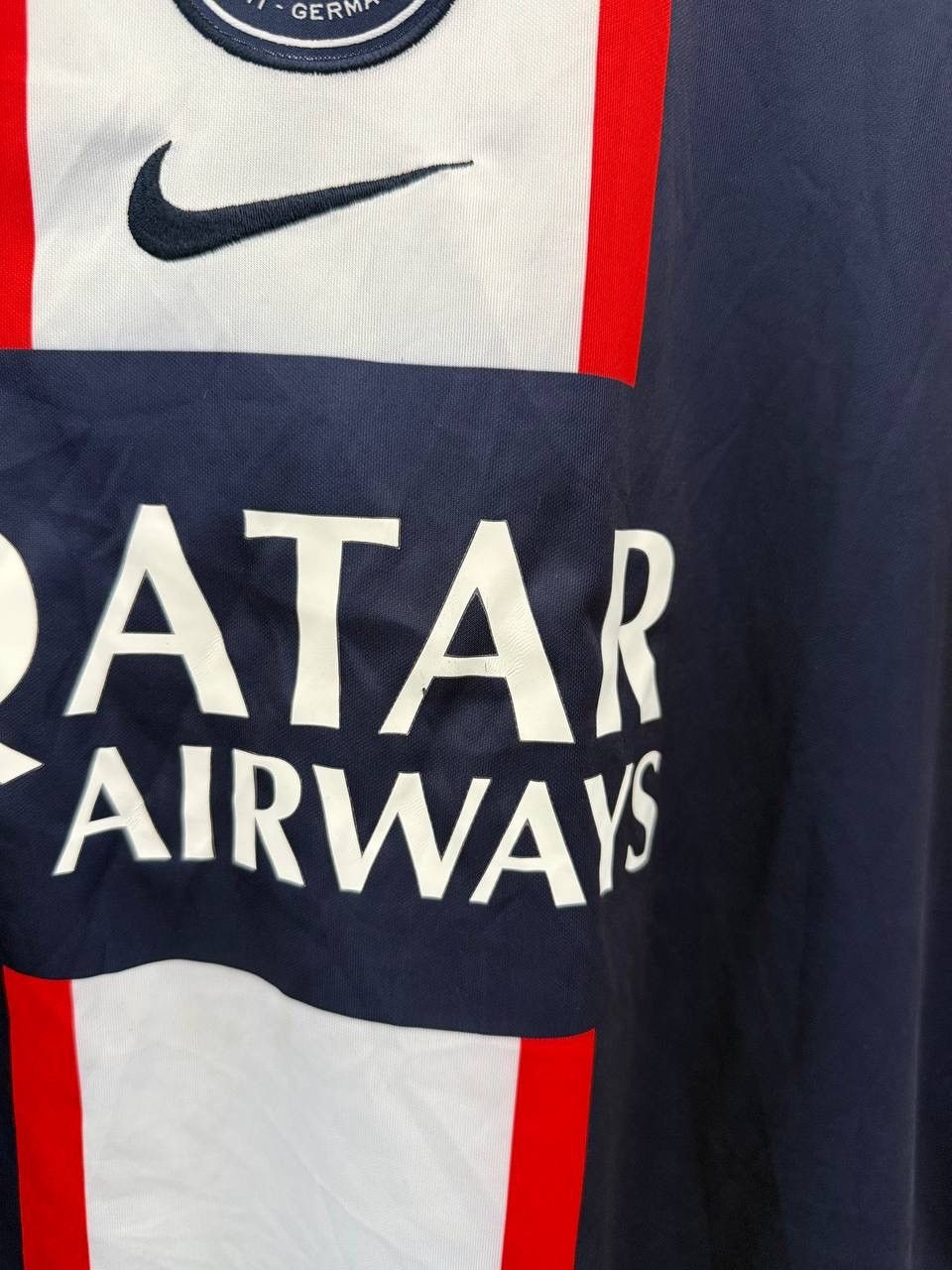Vintage Nike PSG Soccer Jersey Size US XL / EU 56 / 4 - 6 Thumbnail