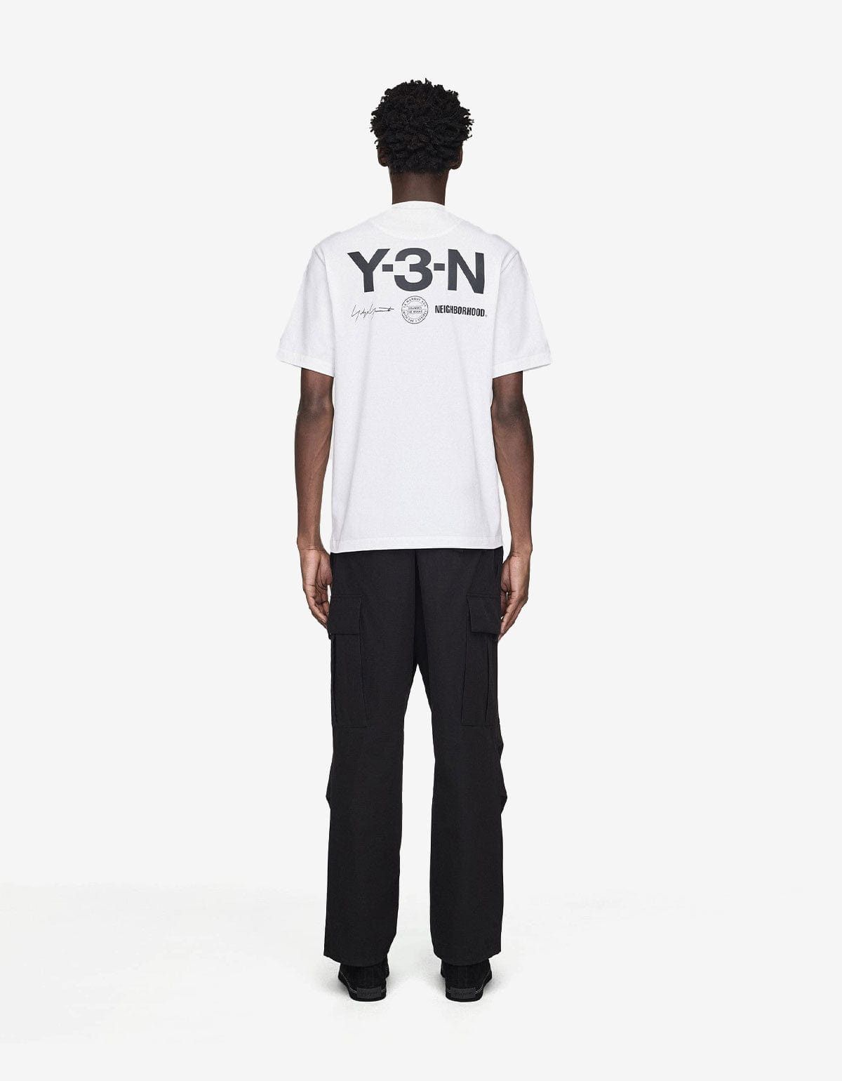 Y-3 Y-3 Neighborhood White Graphic T-Shirt Size US S / EU 44-46 / 1 - 8 Thumbnail