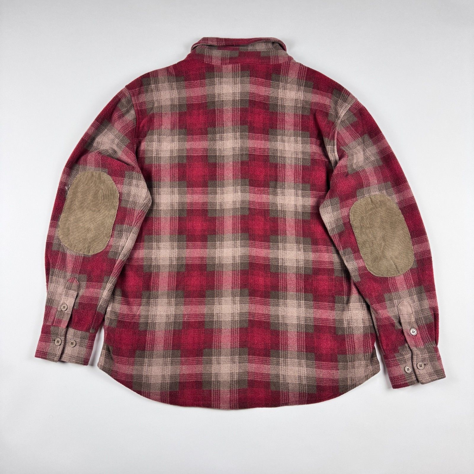 Orvis Ducks Unlimited Fleece L Plaid Hunting Shacket Workwear Size US L / EU 52-54 / 3 - 9 Thumbnail